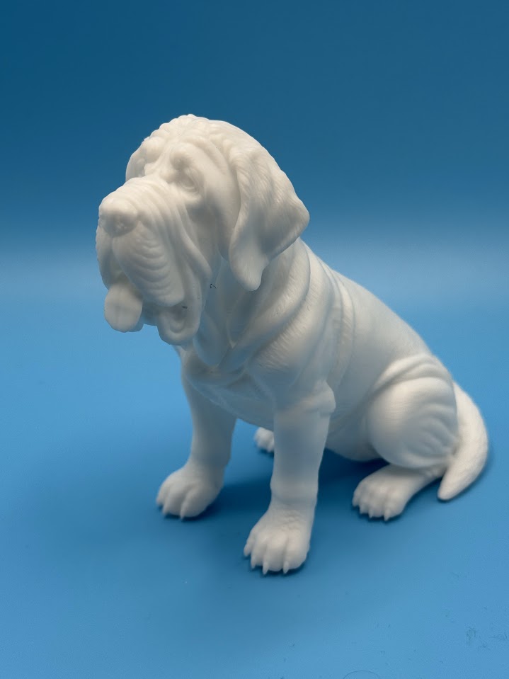 Gini Art English Mastiff Dog Figurine 3D Printed Resin Statue Dog Lovers Gift