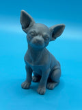 Gini Art Chihuahua Dog Figurine 3D Printed Resin Statue Dog Lovers Gift