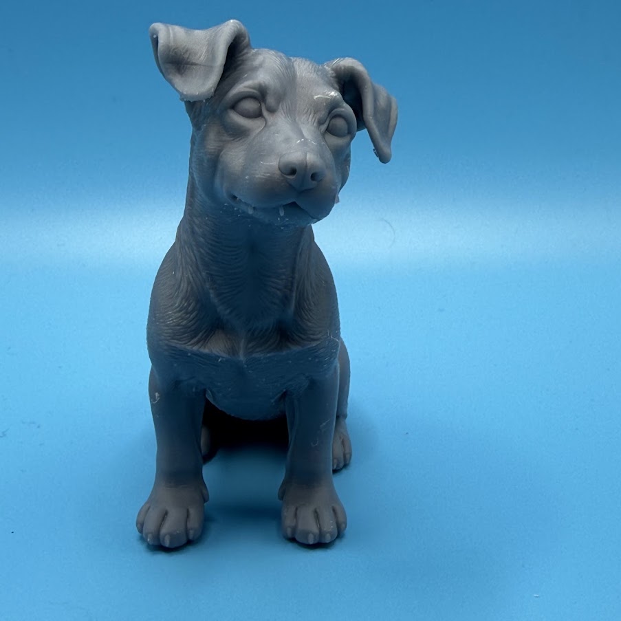Gini Art Jack Russell Dog Figurine 3D Printed Resin Statue Dog Lovers Gift
