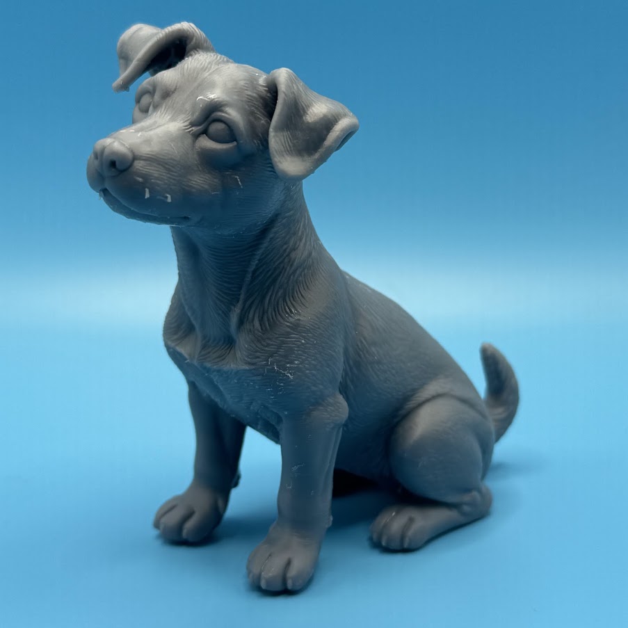 Gini Art Jack Russell Dog Figurine 3D Printed Resin Statue Dog Lovers Gift